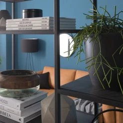 Fredriks Regal Meon IV - Eiche Grau Dekor -Wohnzimmermöbel boutique en ligne 1000201075 201120 14482400007 DETAILS P000000001000201075