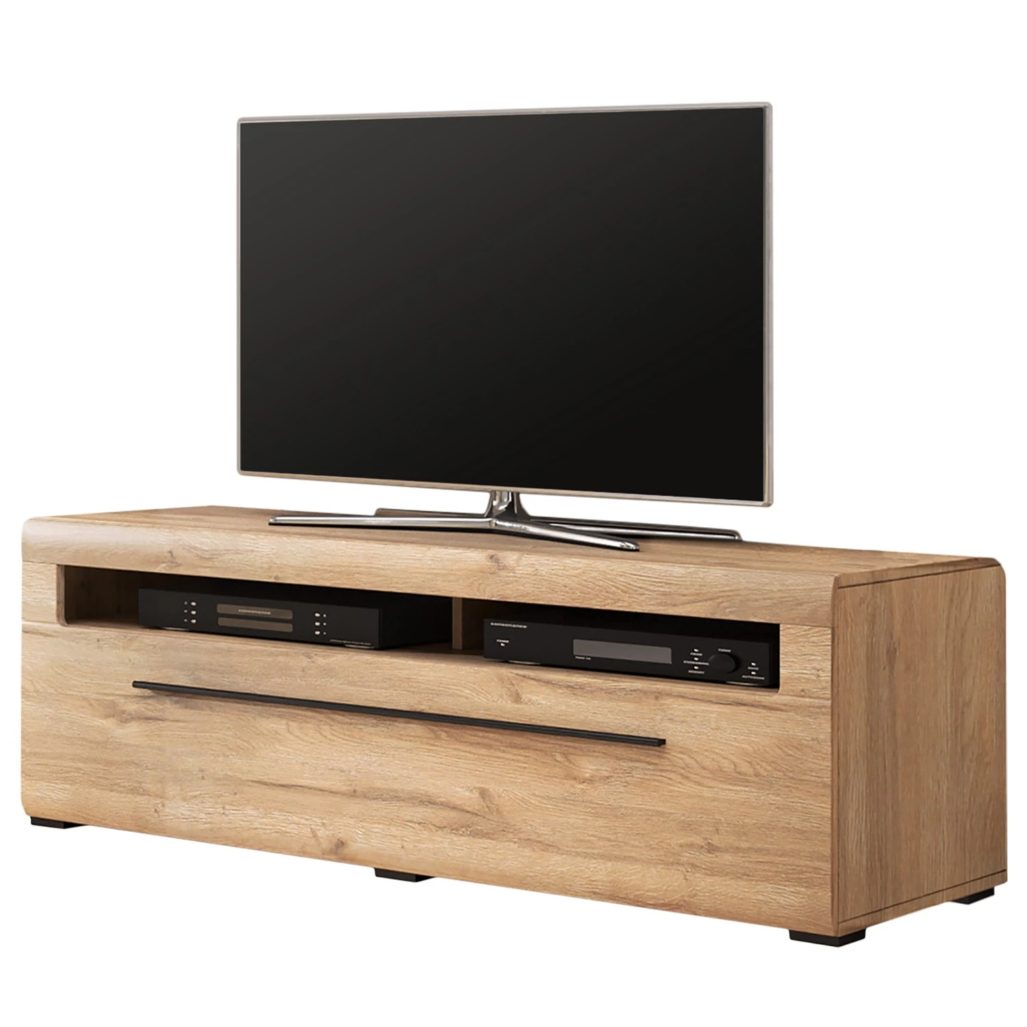 Loftscape TV-Lowboard Tyfta - Eiche Grandson Dekor - Breite: 140 cm 1 Loftscape TV-Lowboard Tyfta - Eiche Grandson Dekor - Breite: 140 cm