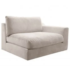 Fredriks Sofa Dixwell (1,5-Sitzer) - Flachgewebe - Kaschmir - Armlehne davorstehend rechts
