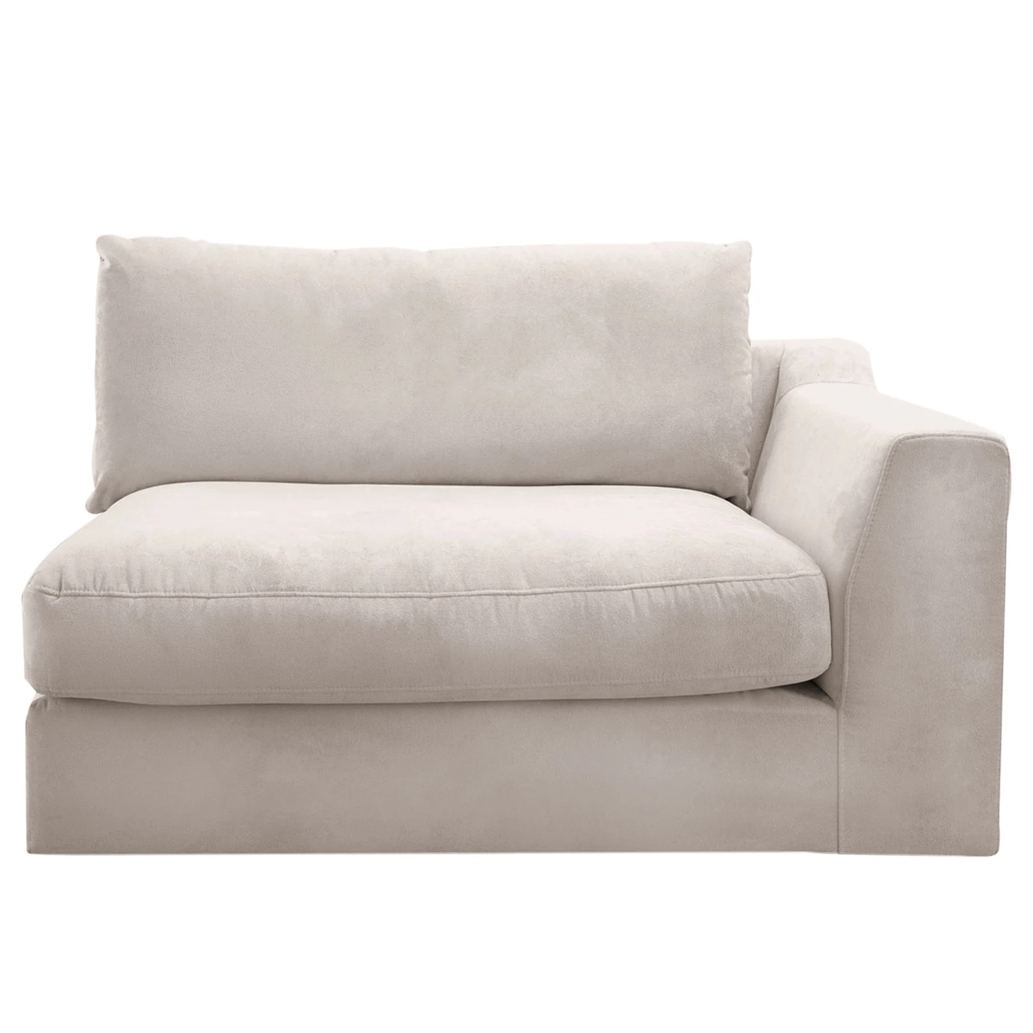 Fredriks Sofa Dixwell (1,5-Sitzer) - Flachgewebe - Kaschmir - Armlehne davorstehend rechts 3 Fredriks Sofa Dixwell (1,5-Sitzer) - Flachgewebe - Kaschmir - Armlehne davorstehend rechts – Bild 3