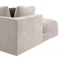 Fredriks Wohnlandschaft Dixwell II - Flachgewebe - Kaschmir - Ottomane davorstehend rechts -Wohnzimmermöbel boutique en ligne 1000202331 210330 06411300172 DETAILS P000000001000202331