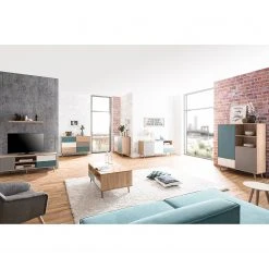 Norrwood Kommode Bibury II - Mehrfarbig / Eiche Sonoma Dekor -Wohnzimmermöbel boutique en ligne 1000202458 200124 09542300128 MOOD DETAILS P000000001000202458 mood