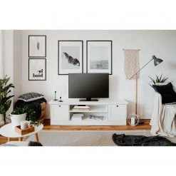 Norrwood TV-Lowboard Woodland - Weiß 16 Norrwood TV-Lowboard Woodland - Weiß -Wohnzimmermöbel boutique en ligne 1000202460 200124 09542700151 MOOD DETAILS P000000001000202460 mood