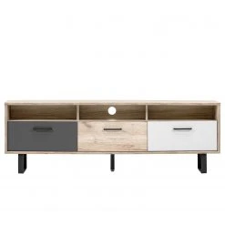 Norrwood TV-Lowboard Brookton - Mehrfarbig / Eiche Dekor -Wohnzimmermöbel boutique en ligne 1000202464 200124 09543700207 DETAILS P000000001000202464