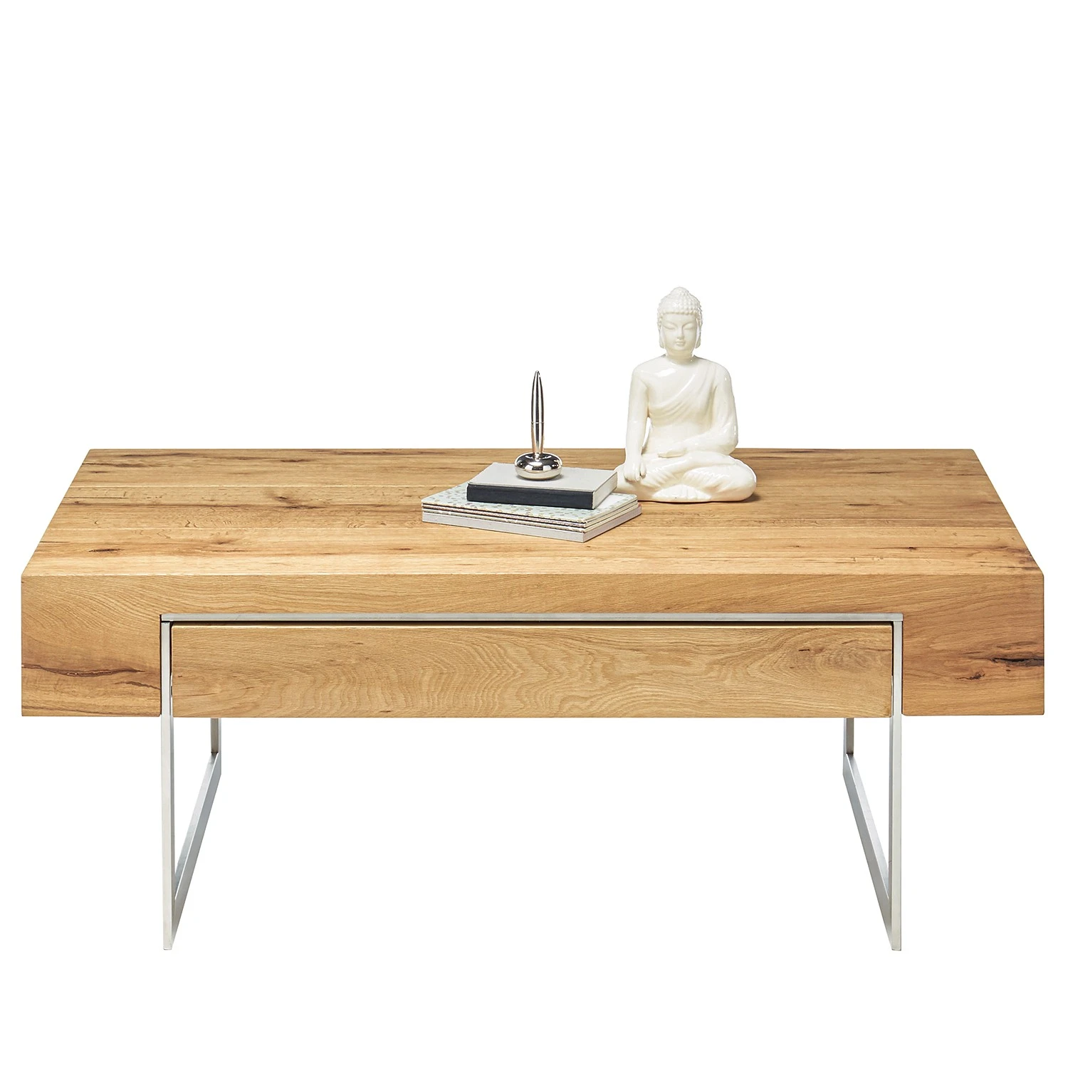 Loftscape Couchtisch Moab - Echtholzfurnier - Asteiche / Silber 6 Loftscape Couchtisch Moab - Echtholzfurnier - Asteiche / Silber – Bild 6