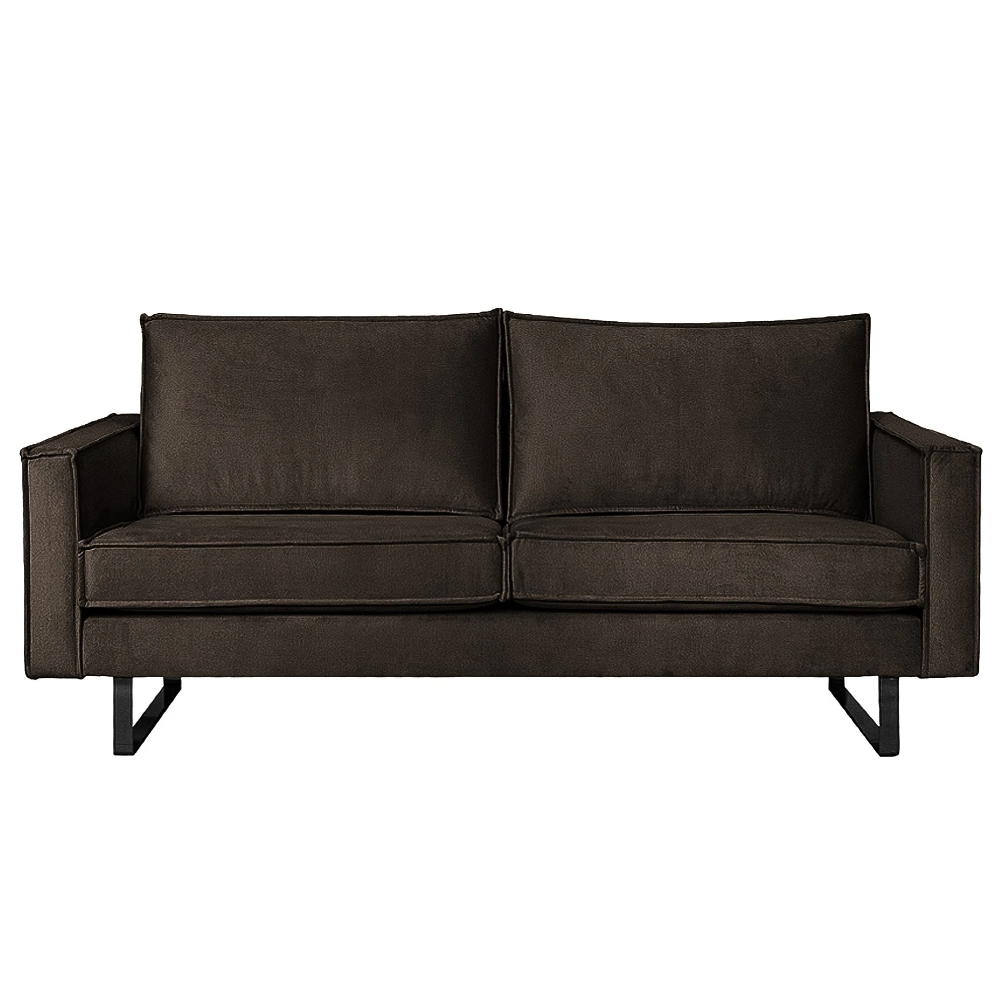 Ars manufacti Sofa Liel II (2,5-Sitzer) - Samt - Samt Onoli: Espresso 3 Ars manufacti Sofa Liel II (2,5-Sitzer) - Samt - Samt Onoli: Espresso – Bild 3