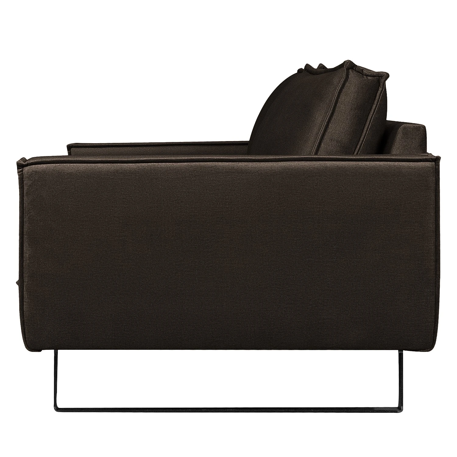 Ars manufacti Sofa Liel II (2,5-Sitzer) - Samt - Samt Onoli: Espresso 4 Ars manufacti Sofa Liel II (2,5-Sitzer) - Samt - Samt Onoli: Espresso – Bild 4