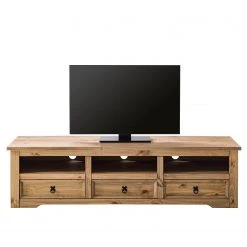 Maison Belfort Wohnwand Finca Rustica I (3-teilig) - Kiefer massiv - Kiefer Natur -Wohnzimmermöbel boutique en ligne 1000205046 200422 14391100094 DETAILS P000000001000205046