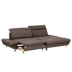 Fredriks Ecksofa Gorman - Microfaser - Taupe - Longchair davorstehend rechts - Schlaffunktion -Wohnzimmermöbel boutique en ligne 1000205237 200310 12355301028 DETAILS P000000001000205237
