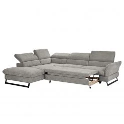 Fredriks Ecksofa Manson - Microfaser - Lichtgrau - Ottomane davorstehend links - Schlaffunktion 10 Fredriks Ecksofa Manson - Microfaser - Lichtgrau - Ottomane davorstehend links - Schlaffunktion -Wohnzimmermöbel boutique en ligne 1000205246 200310 12360401126 DETAILS P000000001000205246