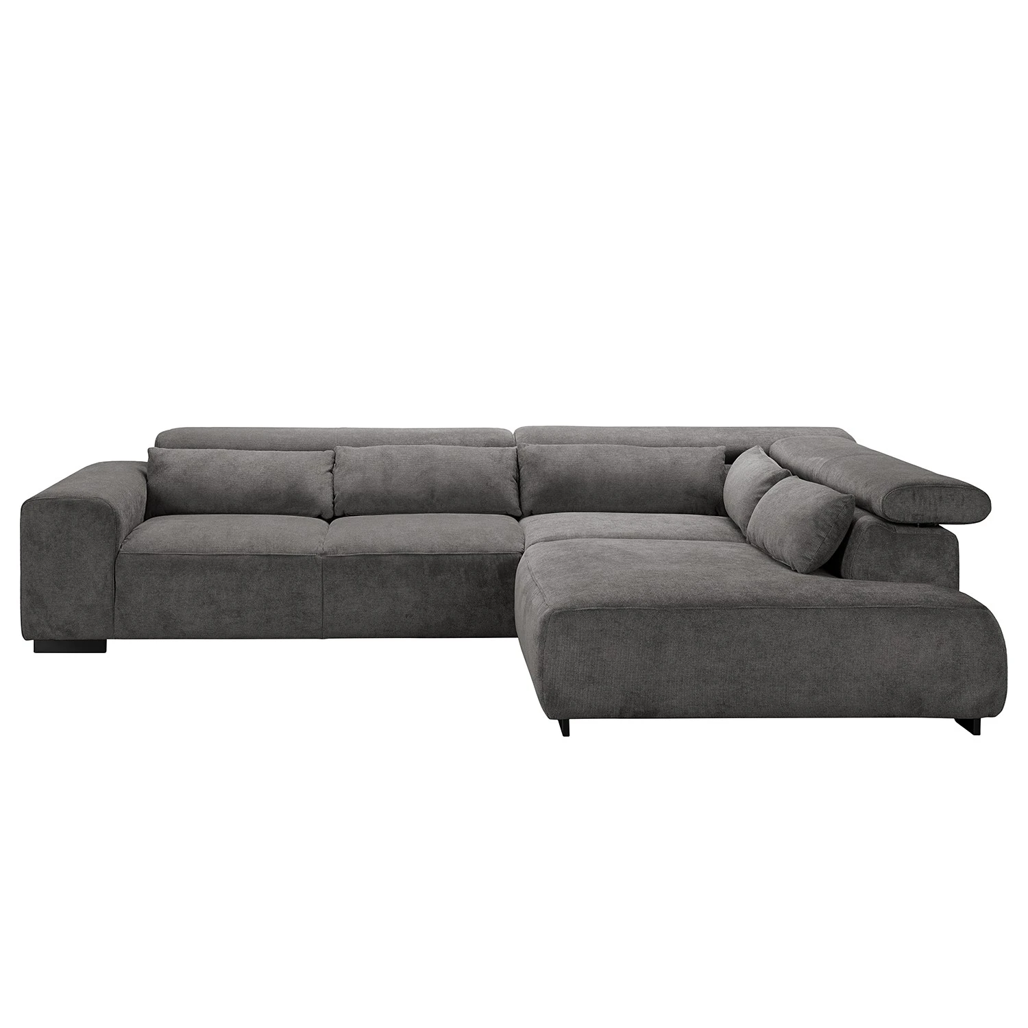 Fredriks Ecksofa Dolton - Microfaser - Grau - Ottomane davorstehend rechts 6 Fredriks Ecksofa Dolton - Microfaser - Grau - Ottomane davorstehend rechts – Bild 6