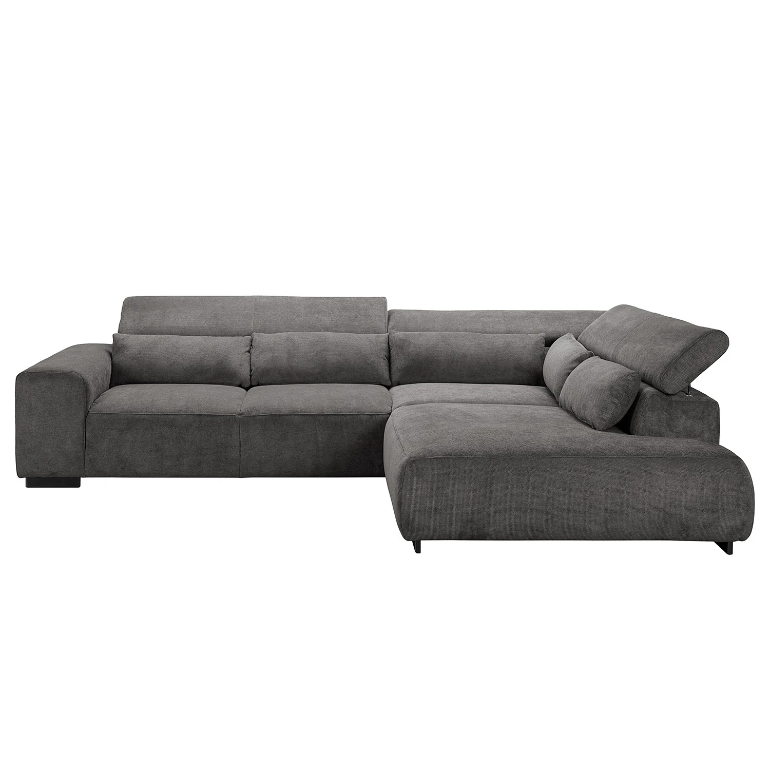 Fredriks Ecksofa Dolton - Microfaser - Grau - Ottomane davorstehend rechts 7 Fredriks Ecksofa Dolton - Microfaser - Grau - Ottomane davorstehend rechts – Bild 7