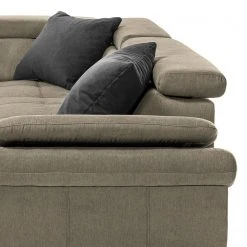 Fredriks Ecksofa Barvas I - Strukturstoff - Lichtgrau - Ottomane davorstehend links - Keine Funktion -Wohnzimmermöbel boutique en ligne 1000205347 200310 12374202062 DETAILS P000000001000205347