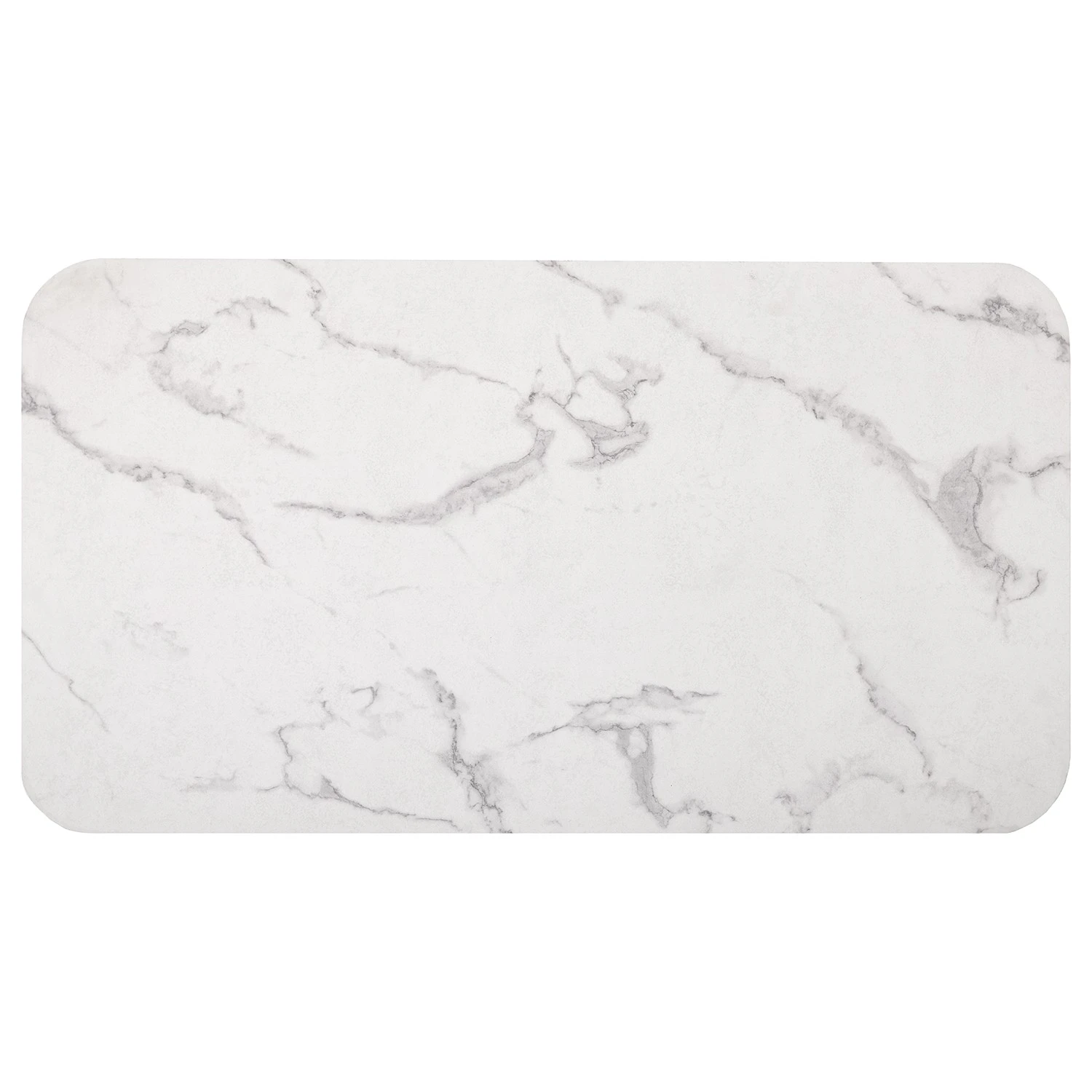 Jack & Alice Couchtisch Joppa - Marmor Weiß Dekor / Schwarz 6 Jack & Alice Couchtisch Joppa - Marmor Weiß Dekor / Schwarz – Bild 6