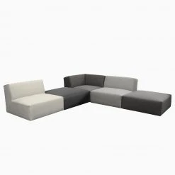 Tom Tailor Ecksofa Elements II - Webstoff