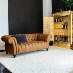 Naturoo Sofa Boyce (3-Sitzer) - Echtleder - Cognac 7 Naturoo Sofa Boyce (3-Sitzer) - Echtleder - Cognac -Wohnzimmermöbel boutique en ligne 1000205732 200227 16251800057 MOOD DETAILS P000000001000205732 mood