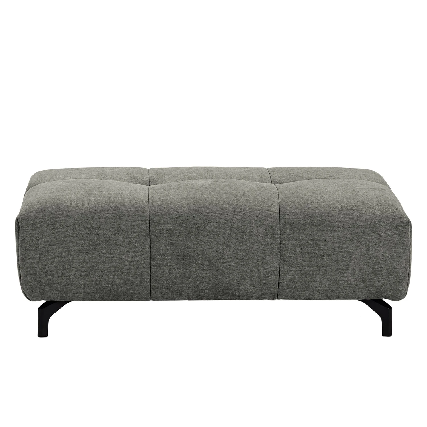 Fredriks Polsterhocker Bellmore - Microfaser - Grau 2 Fredriks Polsterhocker Bellmore - Microfaser - Grau – Bild 2