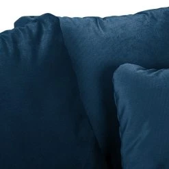 Red Living Sofa Elnora (2-Sitzer) - Samt - Dunkelblau -Wohnzimmermöbel boutique en ligne 1000206647 200302 15041500197 DETAILS P000000001000206647