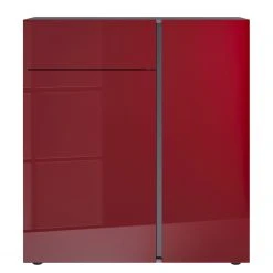 Germania Kommode Mesa II - Glas - Rubinrot / Graphit -Wohnzimmermöbel boutique en ligne 1000206709 200305 17323500229 DETAILS P000000001000206709