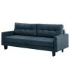Norrwood Schlafsofa Koski I - Webstoff - Webstoff Lito: Marineblau