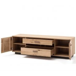 Loftscape TV-Lowboard Salvo - Eiche teilmassiv - Balkeneiche Bianco / Grau - Breite: 180 cm -Wohnzimmermöbel boutique en ligne 1000207373 200317 14304400210 DETAILS P000000001000207373