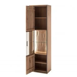 Naturoo Wohnwand Doora I (3-teilig) - Asteiche teilmassiv - Asteiche Bianco / Graphit -Wohnzimmermöbel boutique en ligne 1000207677 200305 06214200009 DETAILS P000000001000207677