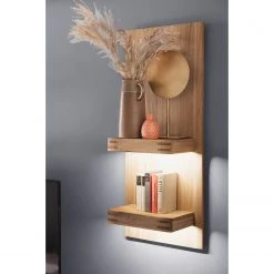 Loftscape Wohnwand Salvo I (3-teilig) - Eiche teilmassiv - Balkeneiche Bianco / Grau -Wohnzimmermöbel boutique en ligne 1000207683 200305 06214800101 MOOD DETAILS P000000001000207683 mood