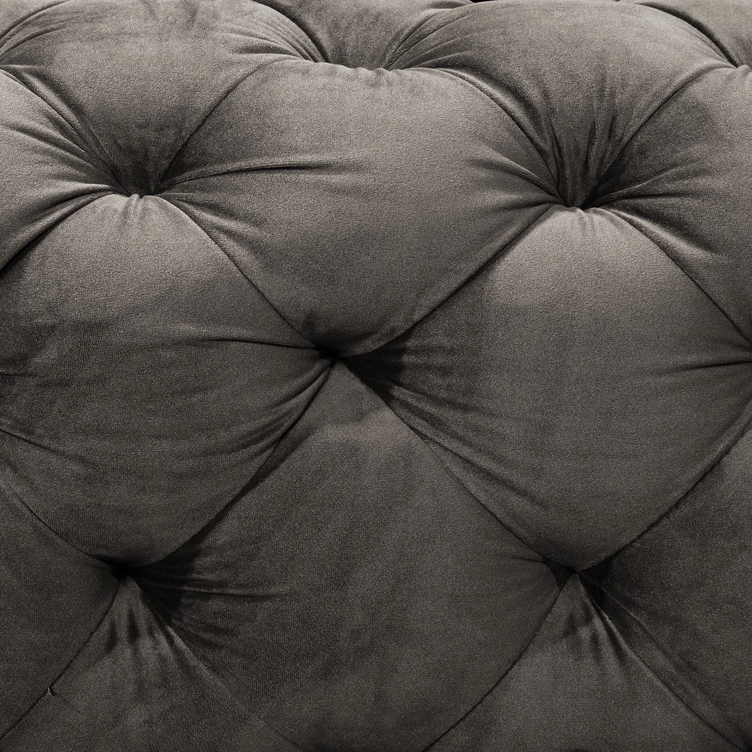 Jack & Alice Sofa Leominster II (3-Sitzer) - Samt Fosca: Dunkelgrau 9 Jack & Alice Sofa Leominster II (3-Sitzer) - Samt Fosca: Dunkelgrau – Bild 9