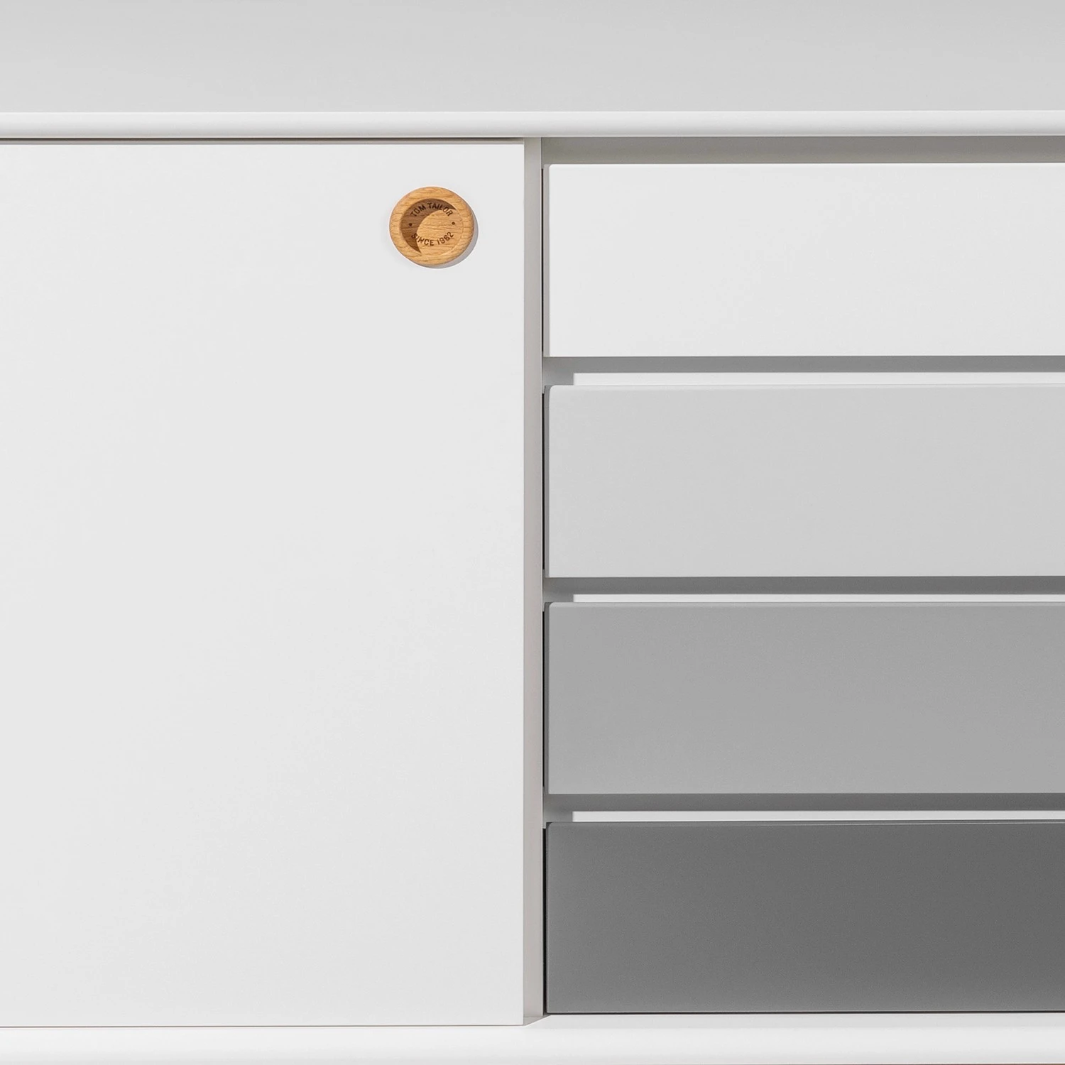 Tom Tailor Kommode Color Box - Weiß / Hellgrau 6 Tom Tailor Kommode Color Box - Weiß / Hellgrau – Bild 6