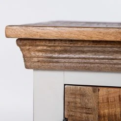 Maison Belfort Couchtisch Newhaven - Mango massiv - Mango / Weiß -Wohnzimmermöbel boutique en ligne 1000209374 210312 15534400010 DETAILS P000000001000209374