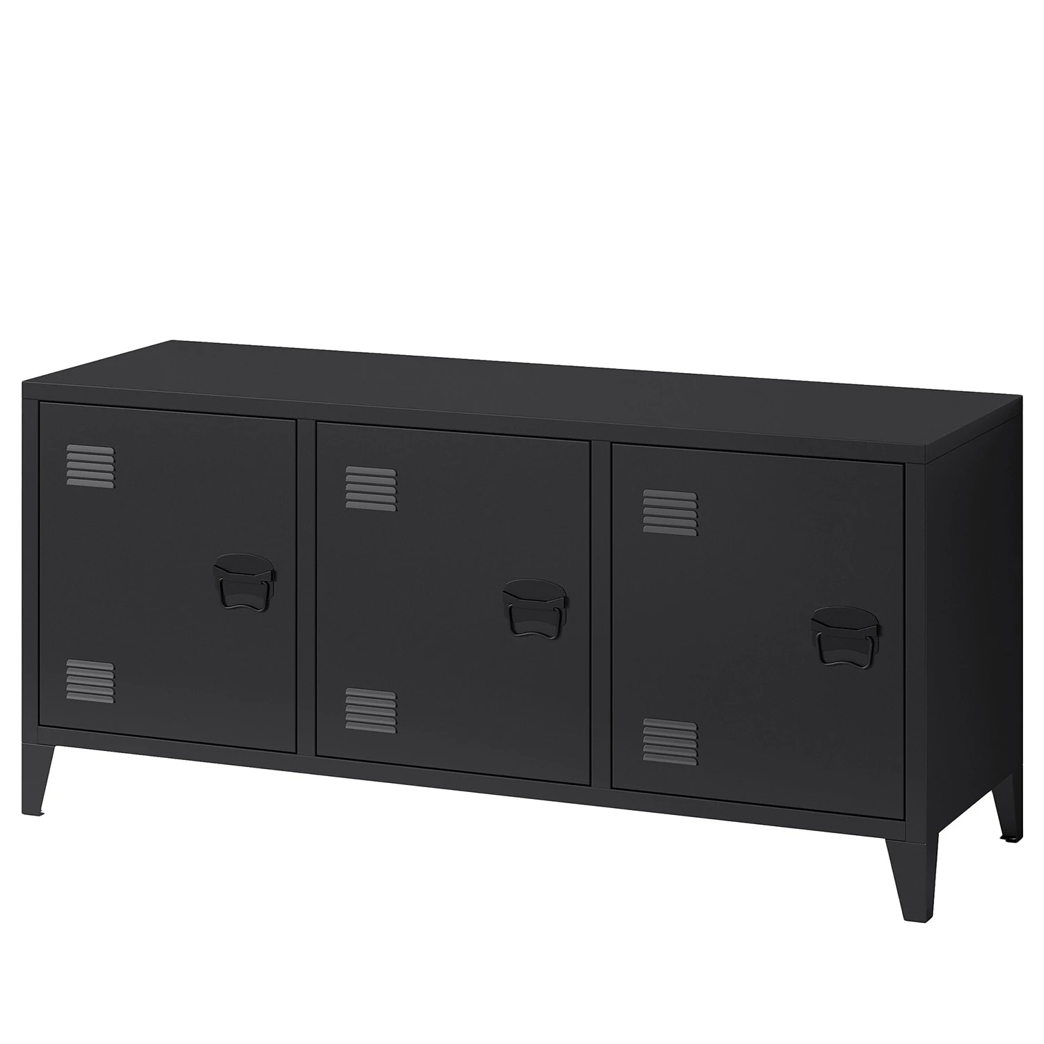 Loftscape Sideboard Norwell - Metall - Schwarz 1 Loftscape Sideboard Norwell - Metall - Schwarz