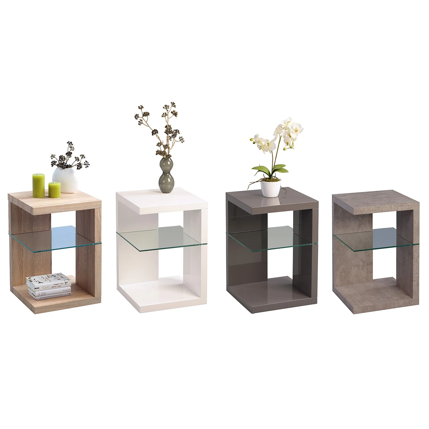 Loftscape Beistelltisch Lyman - Eiche Sonoma Dekor 4 Loftscape Beistelltisch Lyman - Eiche Sonoma Dekor – Bild 4