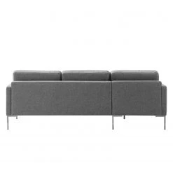 Fredriks Ecksofa Bellaire - Mischgewebe - Grau - Longchair davorstehend links - Silber -Wohnzimmermöbel boutique en ligne 1000209734 201110 13550700462 DETAILS P000000001000209734