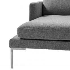 Fredriks Ecksofa Bellaire - Mischgewebe - Grau - Longchair davorstehend links - Silber -Wohnzimmermöbel boutique en ligne 1000209734 201110 13550700466 DETAILS P000000001000209734