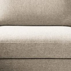 Fredriks Ecksofa Bellaire - Mischgewebe - Hellbeige - Ottomane davorstehend rechts - Schwarz -Wohnzimmermöbel boutique en ligne 1000209762 201110 13553400793 DETAILS P000000001000209762