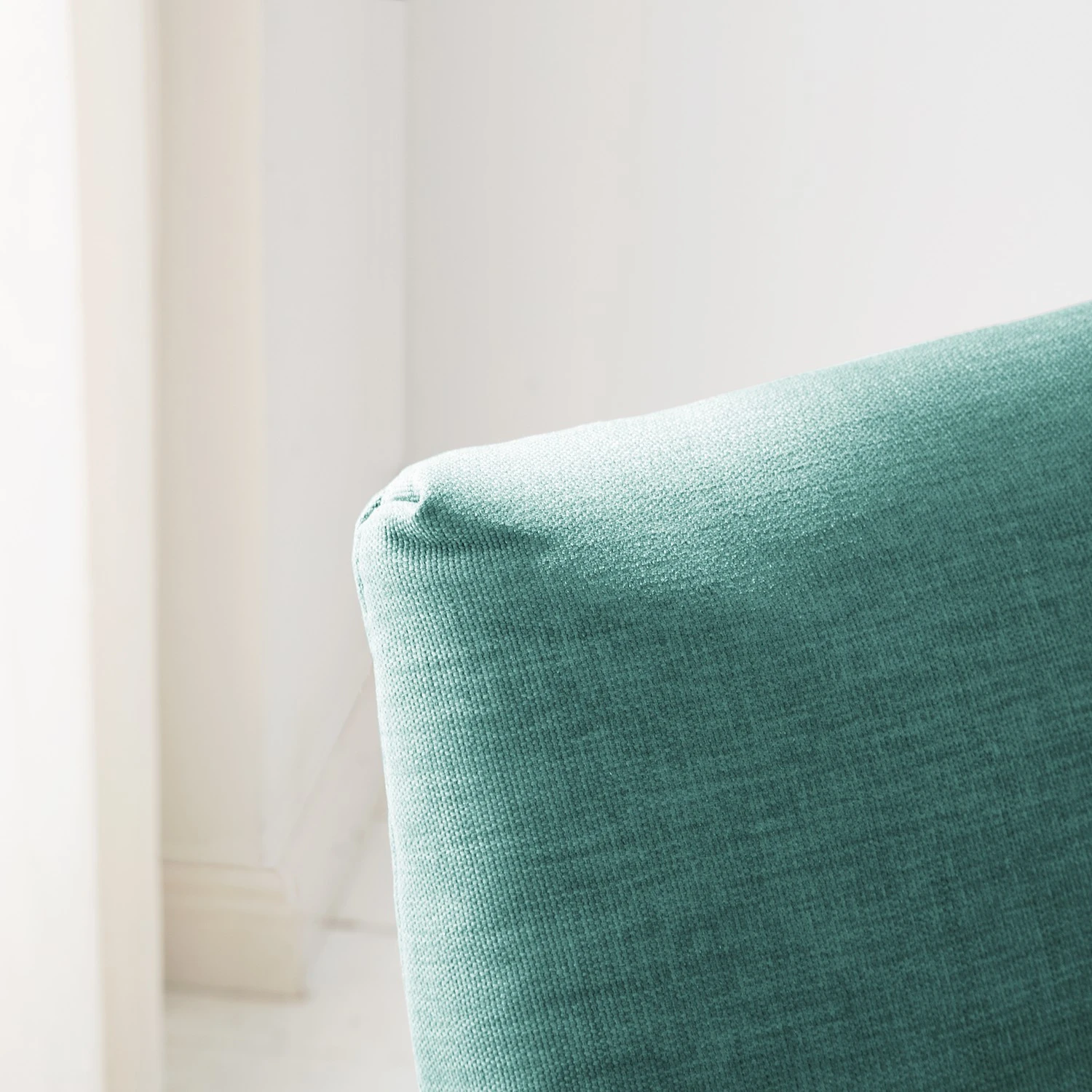 Mørteens Sessel Sonka II - Flachgewebe - Türkis - Mit Armlehnen 7 Mørteens Sessel Sonka II - Flachgewebe - Türkis - Mit Armlehnen – Bild 7