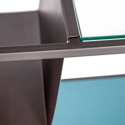 Loftscape Couchtisch Carrabelle III - Glas / Metall - Grau / Anthrazit -Wohnzimmermöbel boutique en ligne 1000211489 200504 13495800305 DETAILS P000000001000211489