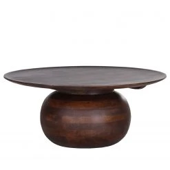 Naturoo Couchtisch Brookwood I - Mango massiv - Mango Dunkel