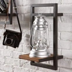 Ars manufacti Wandregal-Set Manchester VI (7-teilig) - Akazie massiv / Metall - Akazie / Anthrazit -Wohnzimmermöbel boutique en ligne 1000213212 200527 13214700055 DETAILS P000000001000213212