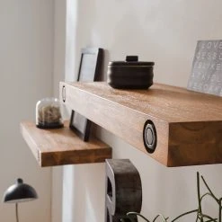 Ars manufacti Wandboard Manchester (2er-Set) - Akazie massiv - Breite: 60 cm -Wohnzimmermöbel boutique en ligne 1000213213 210831 13323500004 MOOD DETAILS P000000001000213213 mood