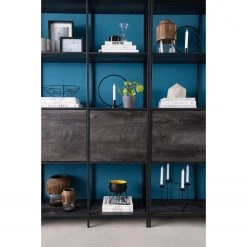 Fredriks Regal Meon III - Eiche Grau Dekor - Breite: 150 cm 24 Fredriks Regal Meon III - Eiche Grau Dekor - Breite: 150 cm -Wohnzimmermöbel boutique en ligne 1000213232 210104 13264800007 MOOD DETAILS P000000001000213232 mood