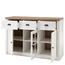 Norrwood Sideboard Proville I - Eiche Weiß Dekor / Eiche Dekor -Wohnzimmermöbel boutique en ligne 1000213890 200525 13141400100 DETAILS P000000001000213890