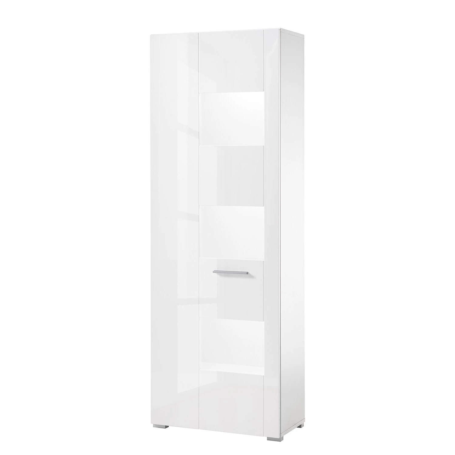 Loftscape Wohnwand Cely II (4-teilig) - Hochglanz Weiß / Matt Weiß 20 Loftscape Wohnwand Cely II (4-teilig) - Hochglanz Weiß / Matt Weiß – Bild 20