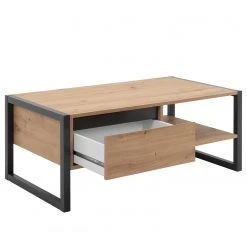 Red Living Couchtisch Denville - Eiche Artisan Dekor / Anthrazit -Wohnzimmermöbel boutique en ligne 1000214499 200608 14161700080 DETAILS P000000001000214499