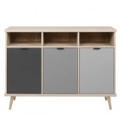 Mørteens Sideboard Elysian - Grau / Eiche Dekor 15 Mørteens Sideboard Elysian - Grau / Eiche Dekor -Wohnzimmermöbel boutique en ligne 1000214503 200608 14174000126 DETAILS P000000001000214503