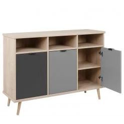 Mørteens Sideboard Elysian - Grau / Eiche Dekor 19 Mørteens Sideboard Elysian - Grau / Eiche Dekor -Wohnzimmermöbel boutique en ligne 1000214503 200608 14174300130 DETAILS P000000001000214503
