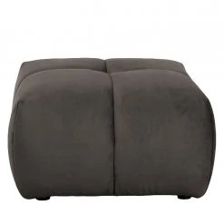 Jack & Alice Polsterhocker Malter - Samt - Dunkelgrau -Wohnzimmermöbel boutique en ligne 1000215179 200724 14070300018 DETAILS P000000001000215179