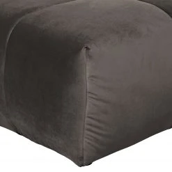 Jack & Alice Polsterhocker Malter - Samt - Dunkelgrau -Wohnzimmermöbel boutique en ligne 1000215179 200724 14070400019 DETAILS P000000001000215179