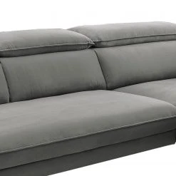 Fredriks Ecksofa Silt - Samt - Hellgrau - Longchair davorstehend rechts -Wohnzimmermöbel boutique en ligne 1000215470 201209 18170000680 DETAILS P000000001000215470