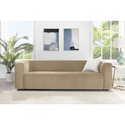 Fredriks Sofa Berlou II (3-Sitzer) - Microfaser - Beige -Wohnzimmermöbel boutique en ligne 1000216250 210218 14191300119 MOOD DETAILS P000000001000216250 mood